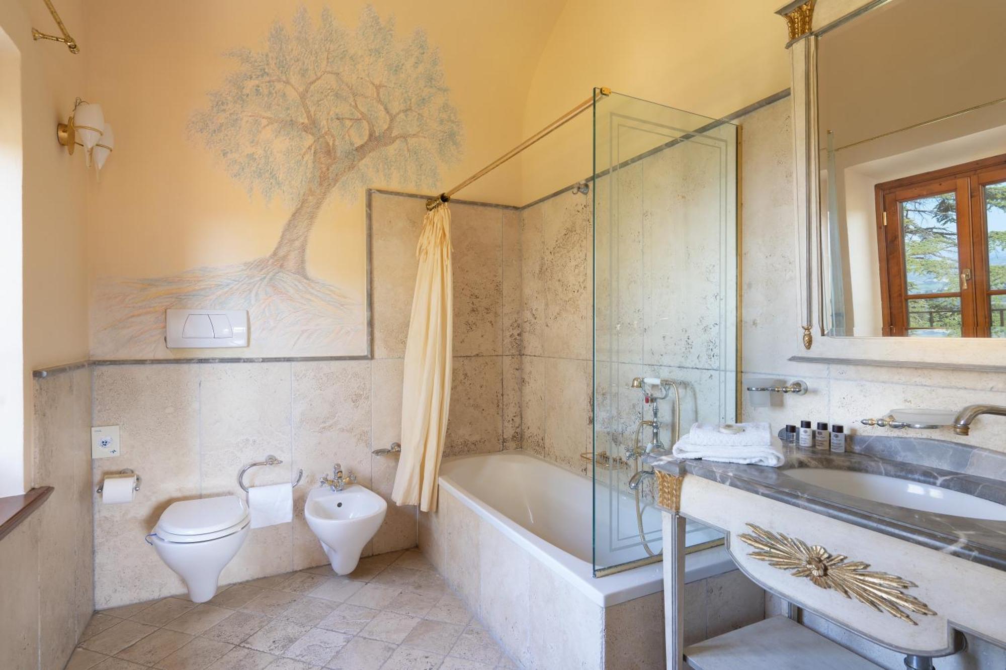 Relais Villa Bianca Gambassi Terme Eksteriør bilde